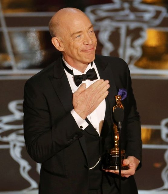 87. Oscar Ödülleri'nde ilk ödül En İyi Yardımcı Erkek Oyuncu dalında Whiplash filmindeki performansıyla J.K. Simmons'a verildi.