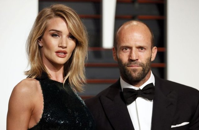 Jason Stratham ve Rosie Huntington-Whiteley