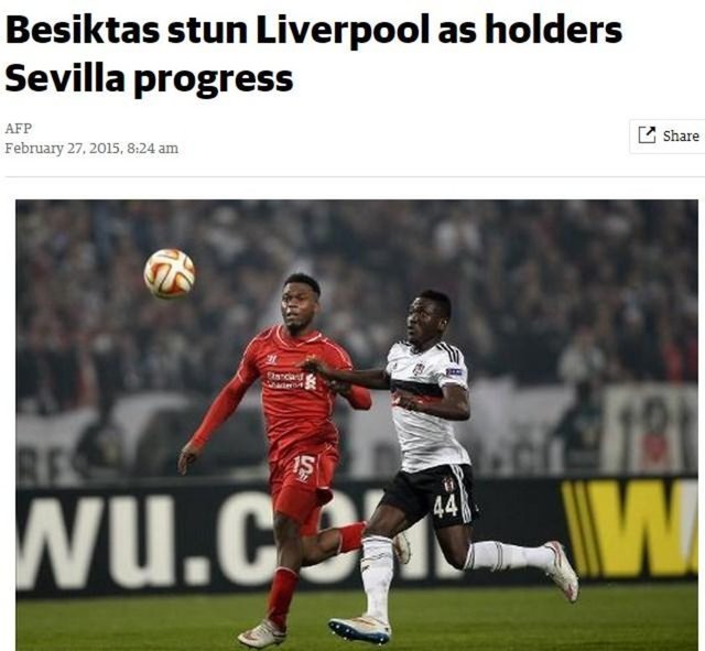 THE WEST AUSTRALIAN: "Liverpool, tarihinin en büyük başarısını yaşadığı yerde hezimete uğradı"