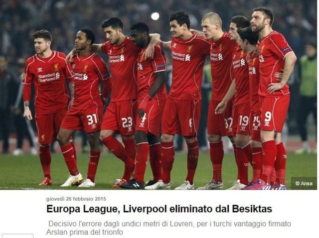 CORRIERE DELLO SPORT: "Lovren'in büyük hatası sonrası Beşiktaş büyük zafere ulaştı"