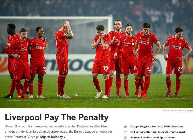 ESPN: Slaven Bilic, antrenörlük savaşını Brendan Rodgers'a karşı kazandı. Zafer Beşiktaş'ın...