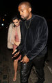 Kim Kardashian ve Kanye West partide