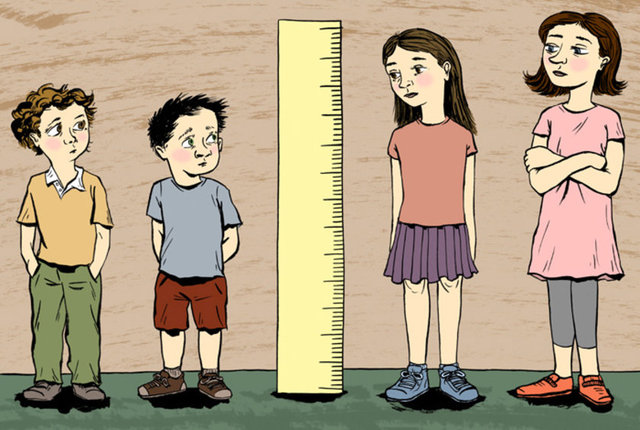 Kilo alımına rağmen boy uzamaması.