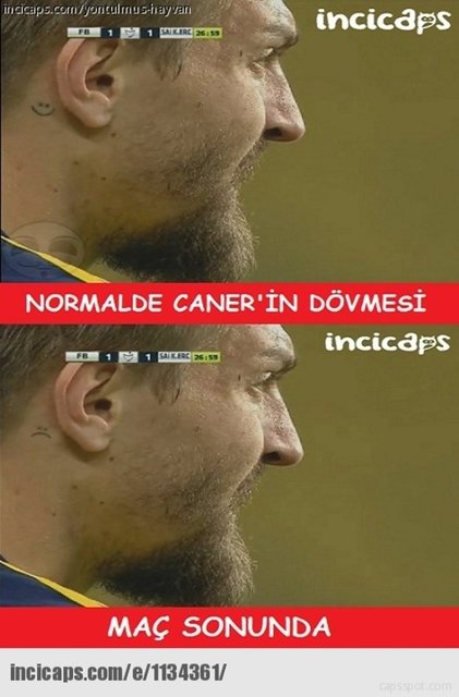 FENERBAHÇE - ERCİYESSPOR CAPSLERİ