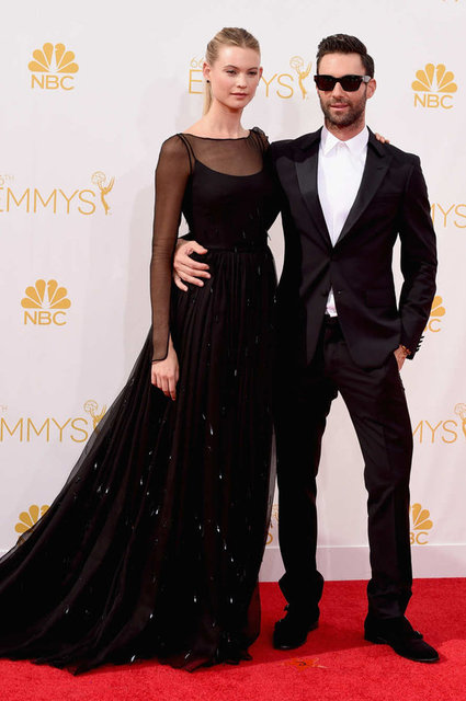 Adam Levine & Behati Prinsloo