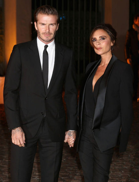David & Victoria Beckham