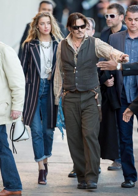 ohnny Depp & Amber Heard
