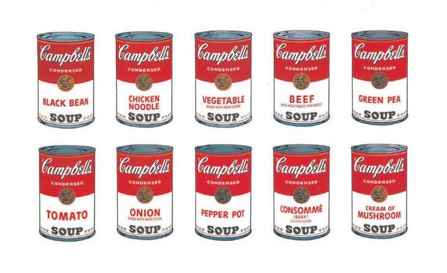 Campbell Çorba Konserveleri - Modern Sanatlar Müzesi(MoMa) - New York/ABD