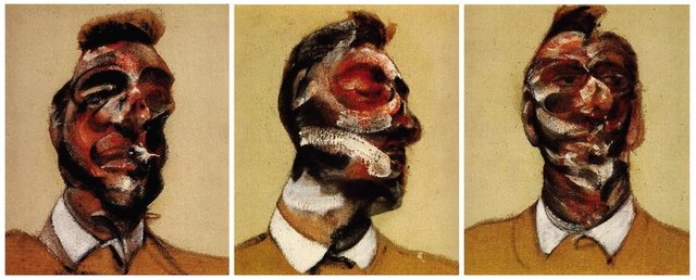 George Dyer'in Portresi için üç etüd, Yağlıboya - Özel koleksiyon