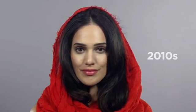 2010'lar - Yarı kapalı ve renkli başörtüsü