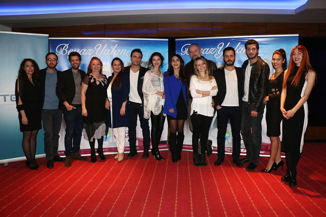 Beyaz Yalan'ın ön gösteriminden kareler...