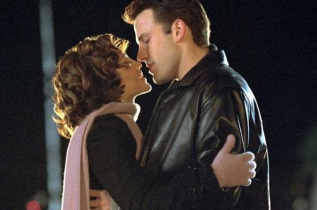Jennifer Lopez ve Ben Affleck, "Jersey Girl" filminde oynadı.