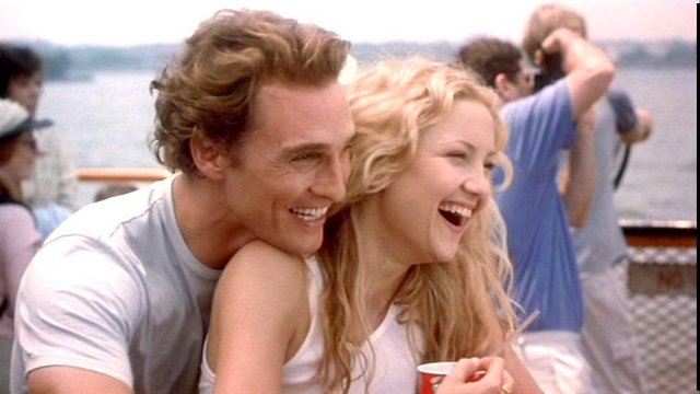 Matthew McConaughey ve Kate Hudson, "How to Lose a Guy in 10 Days" (Bir Erkek 10 Günde Nasıl Kaybedilir) filminde birlikte oynadı.