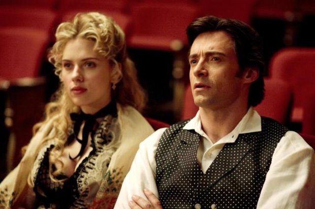 Sonra da "The Prestige" için kamera karşısına geçtiler.