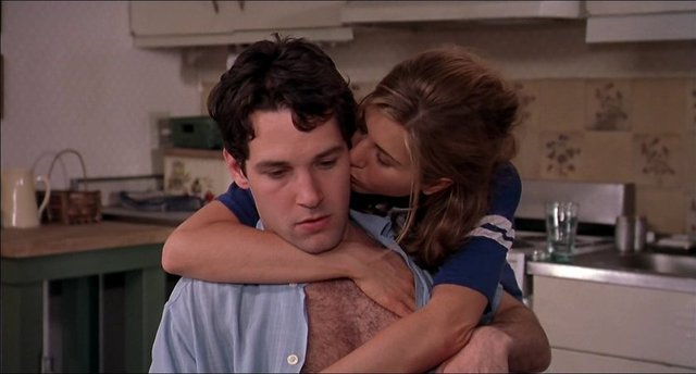 Jennifer Aniston ve Paul Rudd, "The Object of My Affection" filminde iki iyi arkadaşı oynadı.