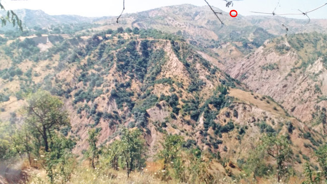 Enver Paşa'nın Tacikistan'da mezarının bulunduğu nokta.