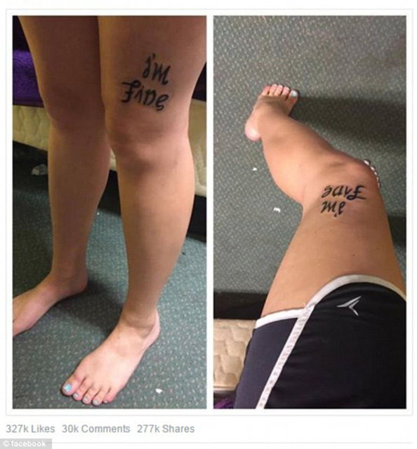 Facebook üzerinden yayınladığı mesajda anne ve babasına seslenen genç kız geçen yıl gittiği doktorun kendisine depresyon teşhisi koyduğunu ve başlarda bunu umursamadığını yazdı.  -