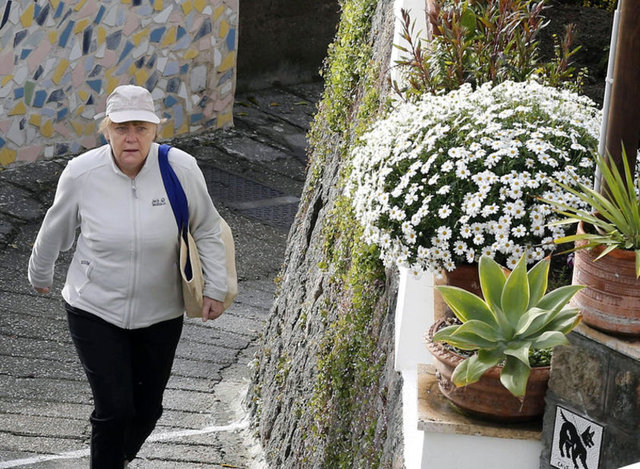 Angela Merkel Paskalya tatilini İtalya'da geçiriyor