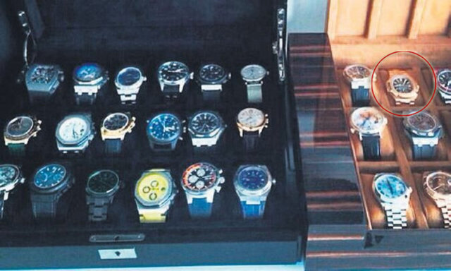 Turan'ın Esmersoy'a verdiği saat, ünlü futbolcunun daha önce Instagram'da paylaştığı koleksiyondaydı.