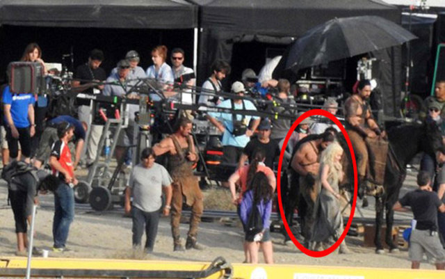 Dünyaca ünlü Game of Thrones dizisinin çekimleri İspanya'da devam ediyor. -