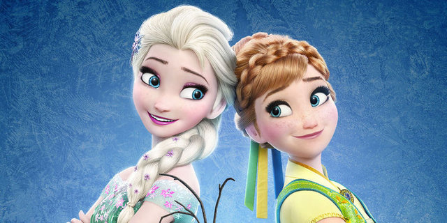 Ayrıca son istatistiklere göre; Frozen Fever animasyon filminden etkilenen ebeveynler çocuklarının isimlerini Elsa ve Anna olarak da koyuyorlar.  -