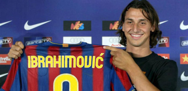 ZLATAN IBRAHIMOVIC - Inter'den Barcelona'ya: 69.5 milyon Euro - Barcelona'dan Milan'a: 24 milyon Euro - ZARAR: 45.5 MİLYON EURO