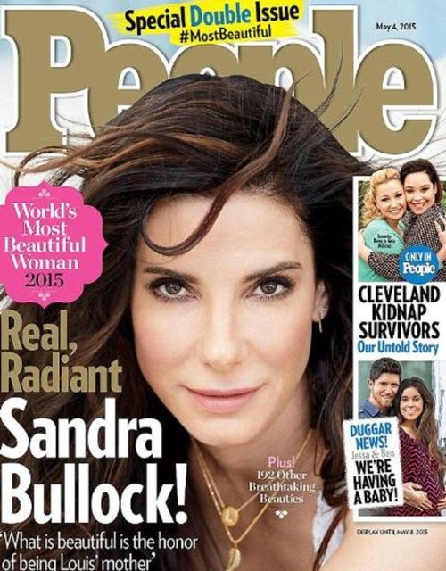 Belki kendisi öyle hissetmiyor olabilir ama Sandra Bullock, People dergisi tarafından Dünyanın En Güzel İnsanı seçildi.