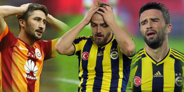 2014/ 2015 sezonundan takımlarında değişilmez isimler olan Fenerbahçe'den Gökhan Gönül, Caner Erkin, Moussa Sow, Egemen Korkmaz ve Alper Potuk; Galatasaray'dan Sabri Sarıoğlu ve Semih Kaya, kulüplerinden en fazla maaş alan 10 oyuncu arasına giremedi.
