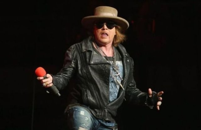 Axl Rose of Guns N' Roses