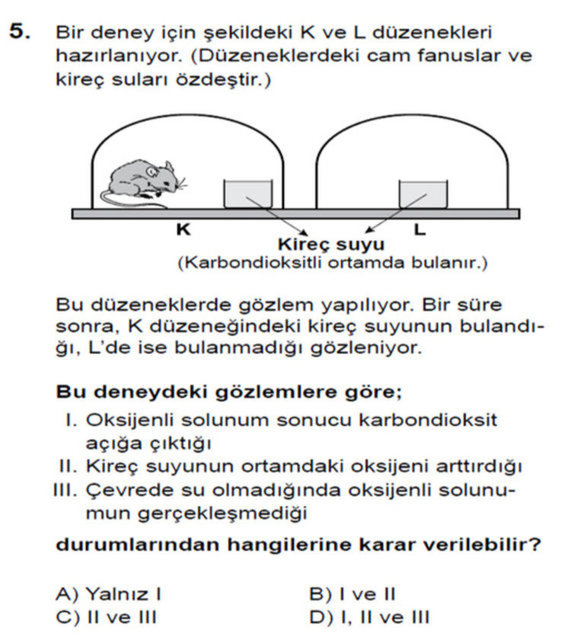 TEOG Soru ve Cevapları (30 Nisan 2015) - 1 - Gündem