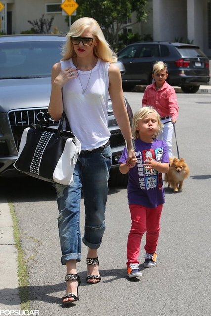 Gwen Stefani. Kendi moda markasına sahip bir anne. Hissettiği gibi yaşayan ve giyinen Gwen, bu etkisini çocuklarına da yansıtmış.