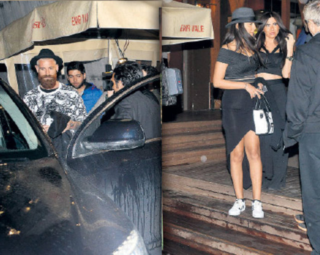 Gazetecileri gören Meireles panik yapmış ve hızla aracına binmişti.