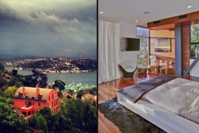 İşte ünlülerin evlerinden görünen manzaralar... -