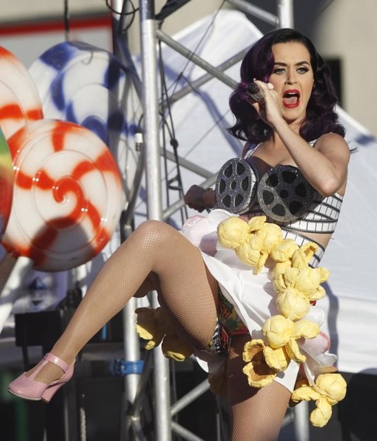 Ünlü şarkıcı Katy Perry ise yedinci sırada...
