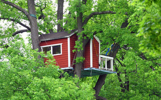 The Woodpecker Hotel, İsveç