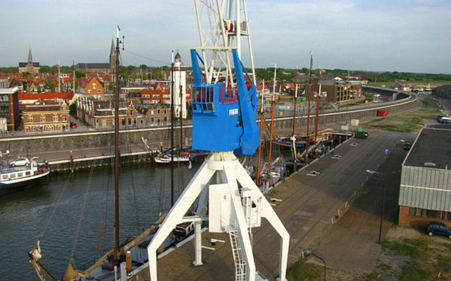 Crane Hotel, Harlingen, Hollanda