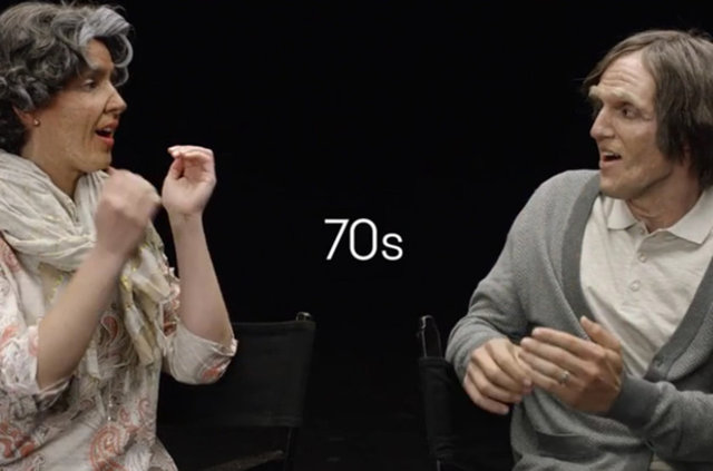 Çiftin ikinci sınavı 70'li yaşlardı...