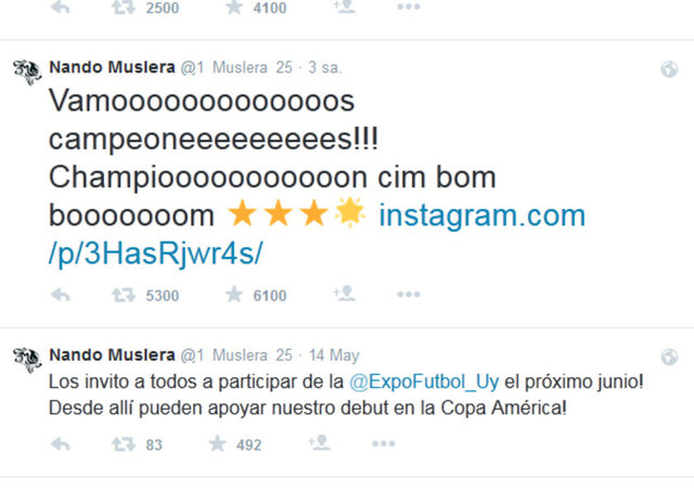 Muslara: "Şampiyon cim bom boom"