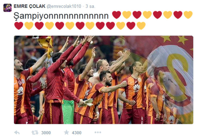 Emre Çolak: Şampiyon