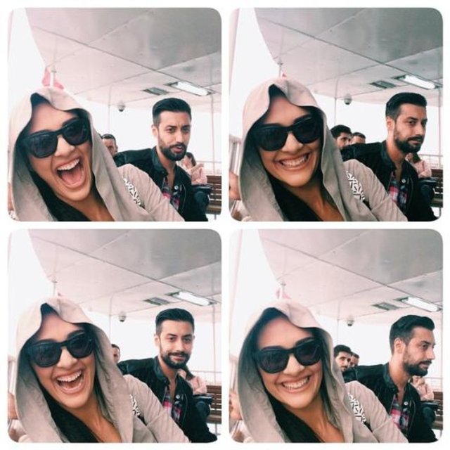 BERGÜZAR KOREL - Kadıköy-Beşiktaş vapuruna eşlik eden martılar hiç aç kalmıyor,bence vapur çok güzel bir şey dimi Ayhan