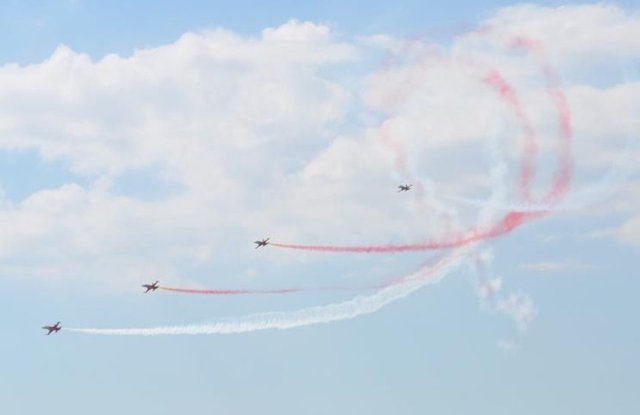 Heyecan dolu gösteriler ziyaretçiler tarafından büyük beğeni topladı.