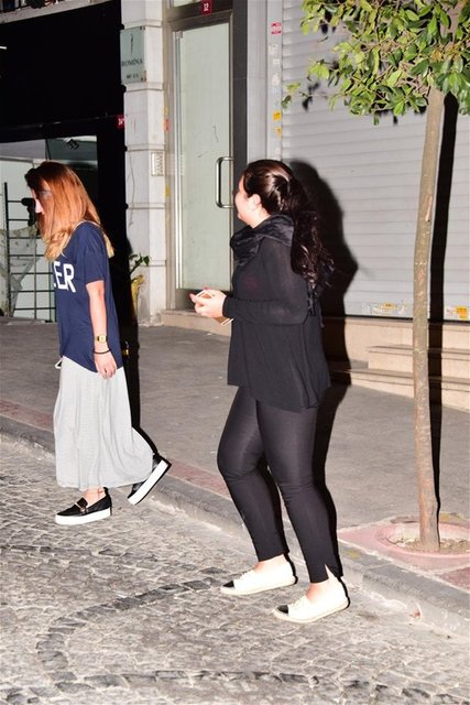 Melissa'nın kiloları da gözden kaçmadı...