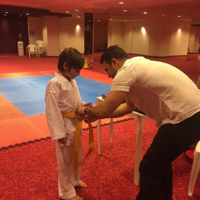 EMİR BERKE ZİNCİDİ  - Hocam kuşağımı değiştirir