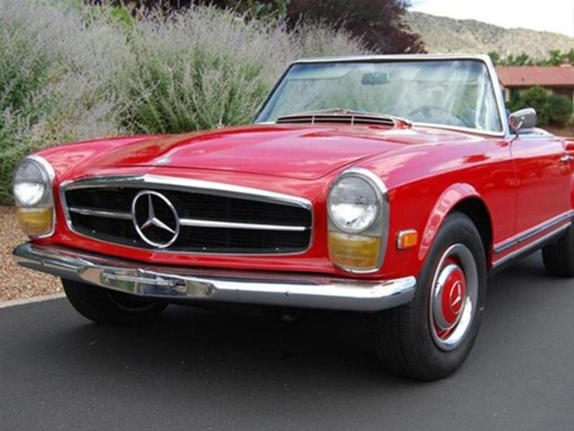 7- Mercedez Benz 230SL