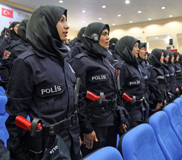 Afganistan ulusal polisinin eğitilmesi kapsamında yapılan anlaşma kapsamında 3. dönem afgan bayan polis adayları eğitime başladı