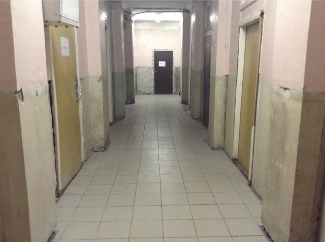 Rusya'da iki kafadar bu virane koridoru öyle bir hale çevirdi ki görenler şaşkına döndü!