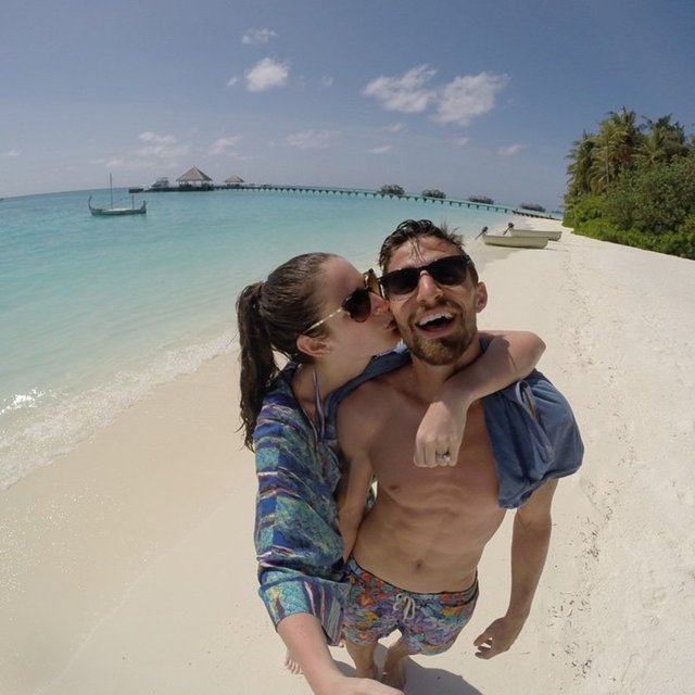 Fabio Borini & eşi Erin -