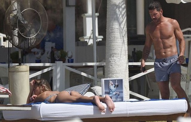 Diego Simeone - Carla Pereira