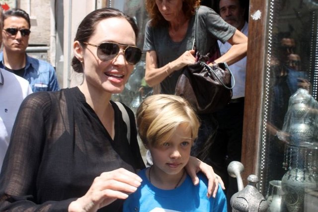 ANGELINA JOLIE VE KIZI SHILOH
