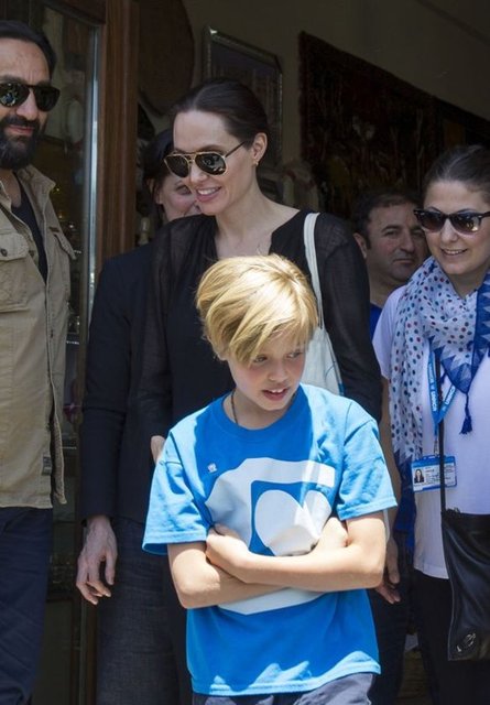 ANGELINA JOLIE VE KIZI SHILOH